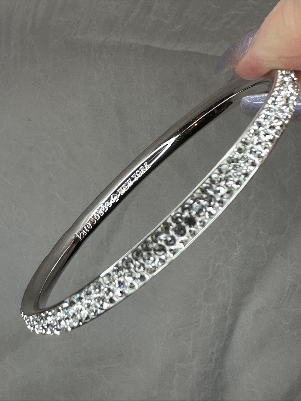 kate spade Razzle Dazzle Pavé Crystal Bangle Bracelet
